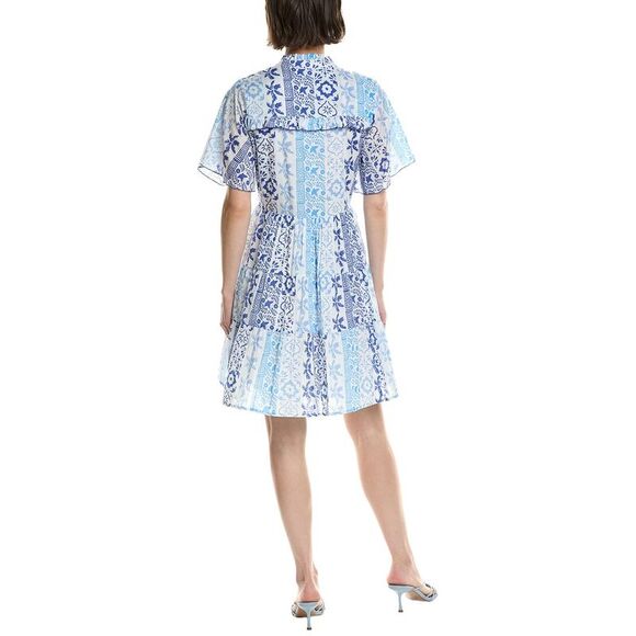 Ro's Garden Womens Ro’S Garden Vibeka Tunic, Blue - Picture 2 of 3